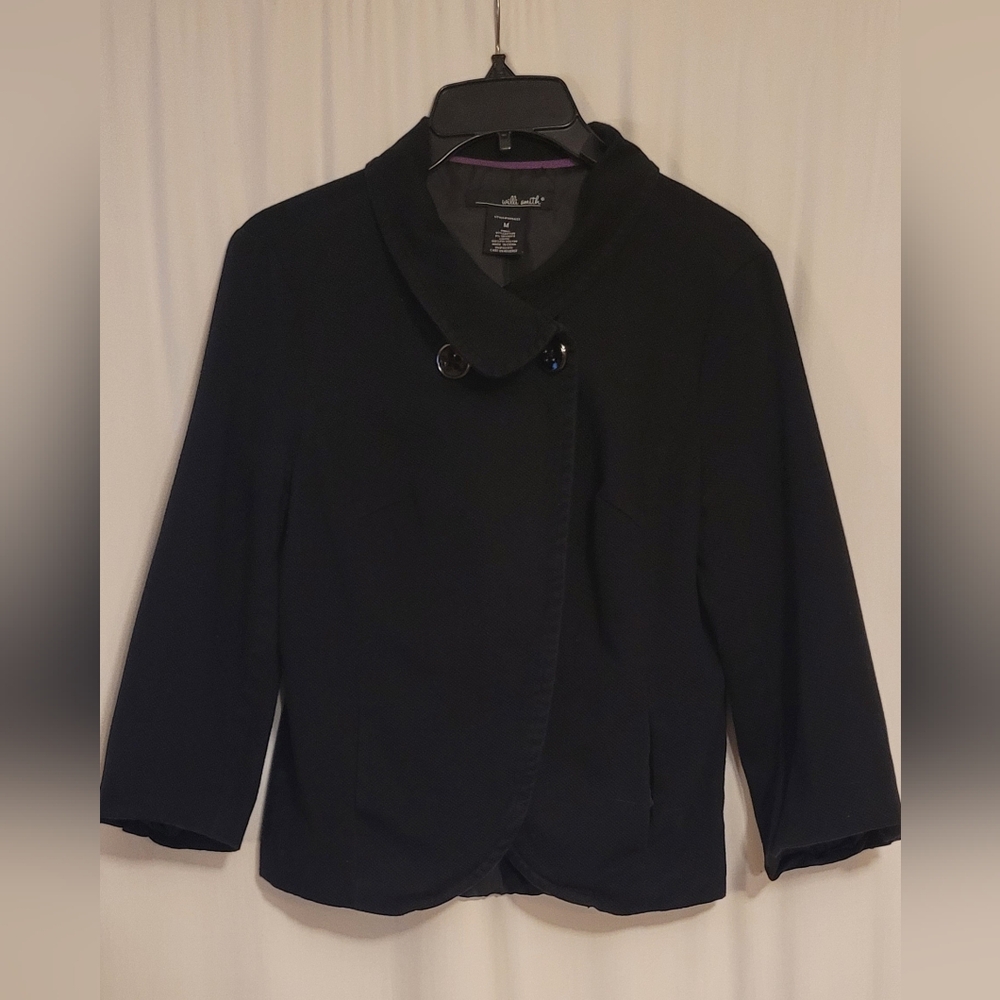 Will Smith Black Corduroy Jean Jacket sz M